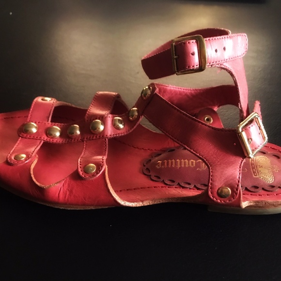 Juicy Couture gladiator sandals 5M CORAL - Picture 4 of 4